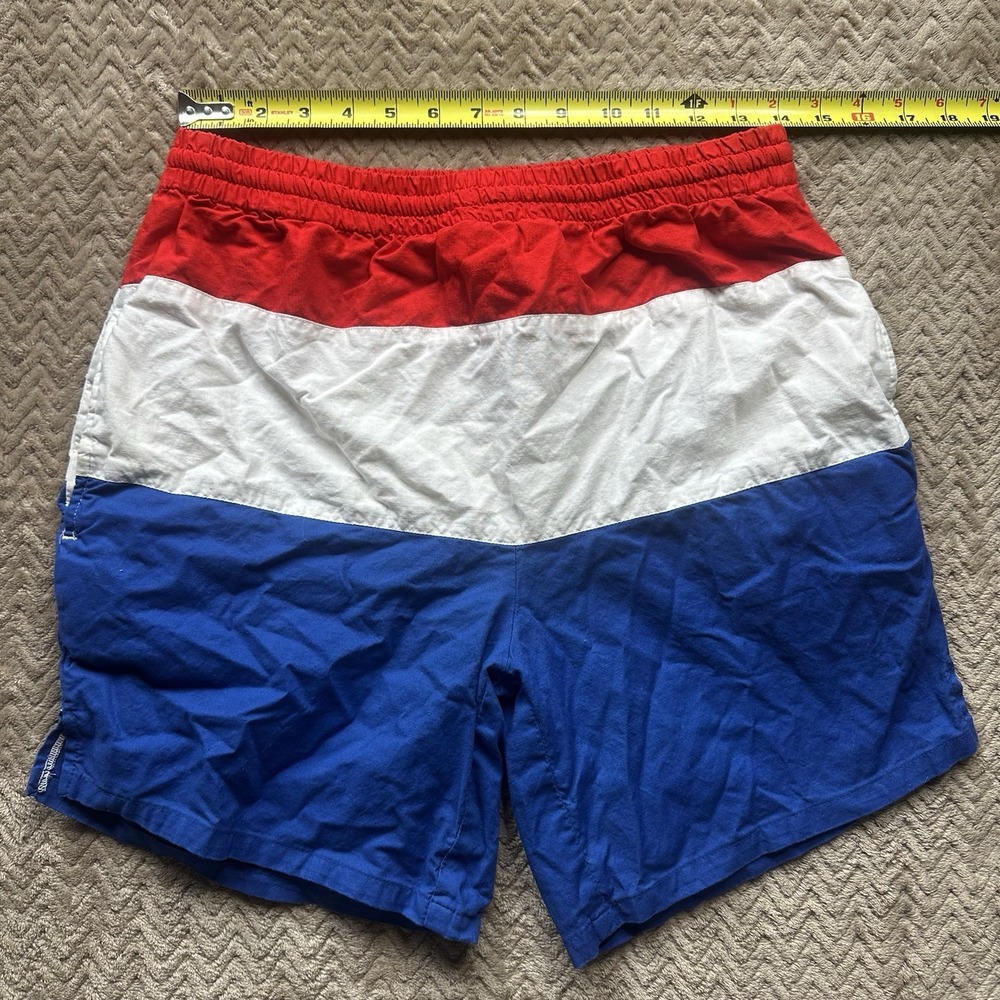 Vintage 70s 80s California Shores Board Shorts Surf USA Swim Trunks Medium